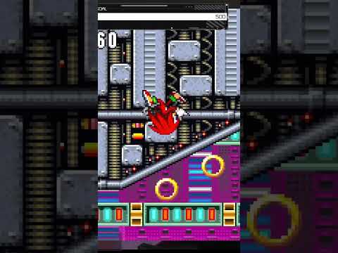 Knuckles Clips Through the Floor #sonicadvance #gba #sega