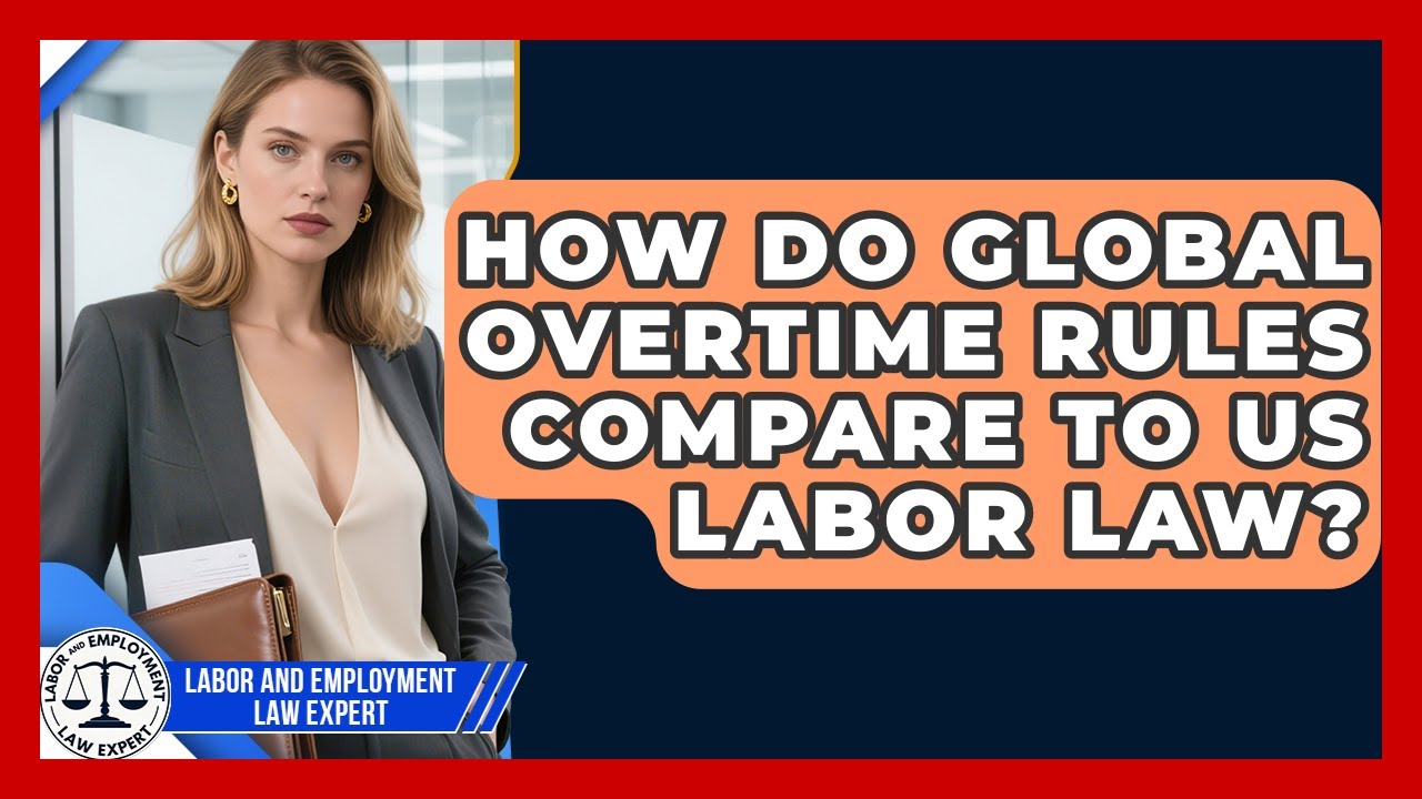 How Do Global Overtime Rules Compare To US Labor Law? - Labor and Employment Law Expert
