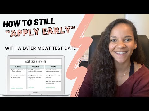 How the MCAT Fits Into The Application Timeline When Applying to Medical School