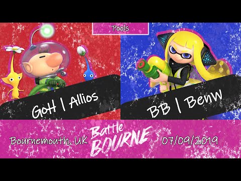 BattleBourne SSBU Singles - Allios (Olimar) vs Benw (Inkling) - Pools