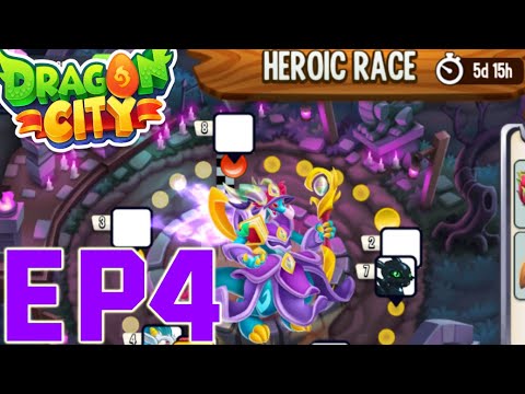 Dragon City: TRYING TO GET MY FIRST HEROICE RACE | EPISODE 4 DRAGON CITY GAMEPLAY