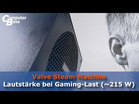 Video Thumbnail: Valve Steam Machine: Lautstärke beim Gaming (210 - 220 Watt)