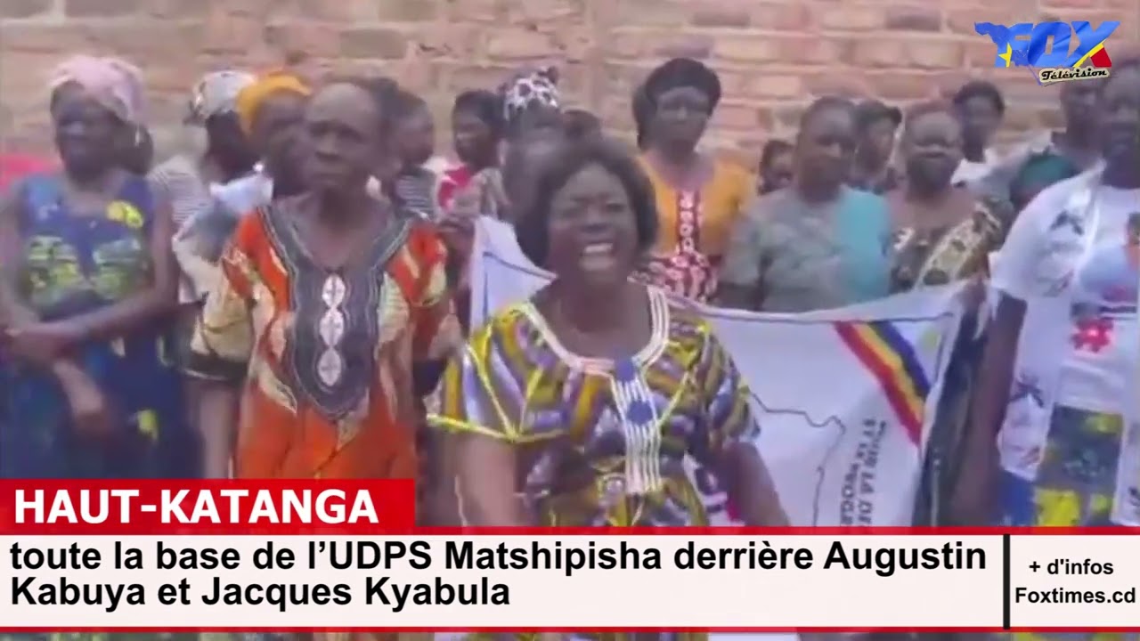 Haut-Katanga : toute la base de l’UDPS Matshipisha derrière Augustin Kabuya et Jacques Kyabula