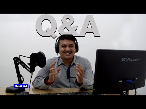 Ardi Koto - Q&A #4 (ICASolar Channel)