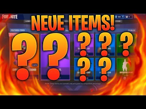 Die NEUEN ITEMS im Shop In Fortnite | 13 März 2018