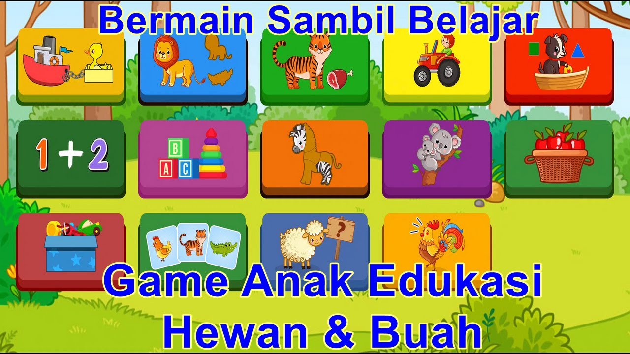 Game Anak Edukasi Hewan dan Buah | Game Android