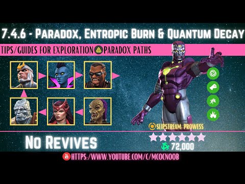 MCOC: Act 7.4.6 - Paradox, Entropic Burn, Quantum Decay & Avarice (Book 2, Act 1.4) - Superior Kang