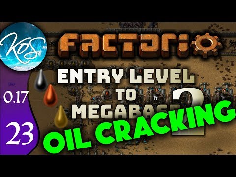 Factorio 0.17 Ep 23: CRACKING WITH CIRCUITS - Entry Level to Megabase 2 - Tutorial Let's Play