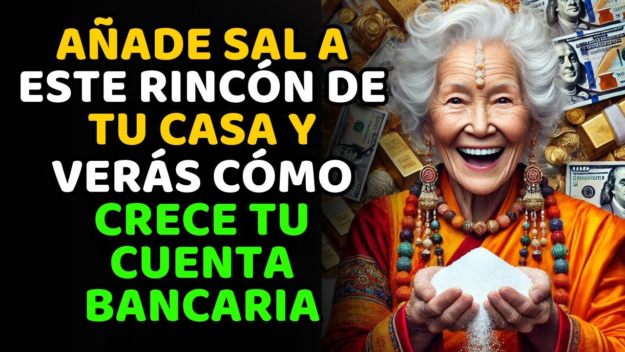 ¡PON SAL en ese RINCÓN de tu CASA y verás lo que PASA después! | ENSEÑANZAS BUDISTAS