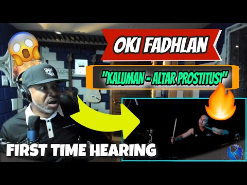 OKI FADHLAN - KALUMAN - ALTAR PROSTITUSI (DRUM COVER) - Producer Reaction