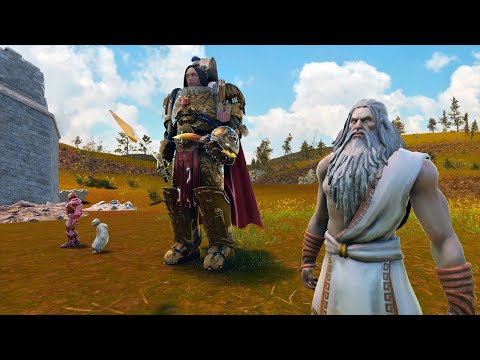 8,000,000 CHAOS ARMY ATTACK THE EMPEROR AND HIS NEW ALLY - WARHAMMER 40K - Epic Battle Simulator 2