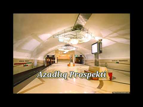 "Azadlıq Prospekti" metrosu melodiyası 2 Versiyalı / Мелодия станции "Азадлыг Проспекти"