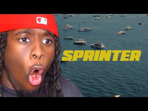 Kai Cenat Reacts to SPRINTER by Central Cee ft. Dave