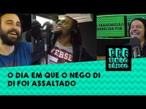 O dia em que o Nego Di foi assaltado no ônibus | Pretinho Básico