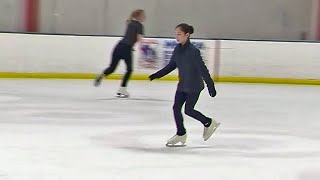 U.S. Champion Skater Alysa Liu Returns to Oakland Home Rink