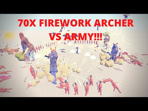 70X FIREWORK ARCHERS VS ARMY - TABS | Tiger Keyboard