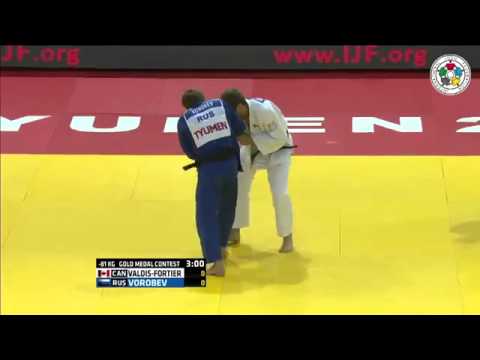 Ivan Vorobev vs Antoine Valois-Fortier Grand-Slam Tyumen 2015