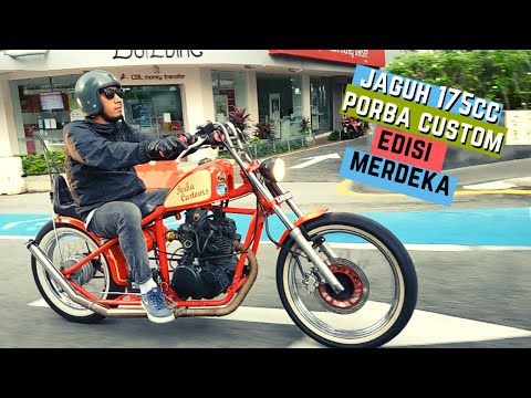 Jaguh 175cc regid custom chopper by wan peng ( SYZWNZD)
