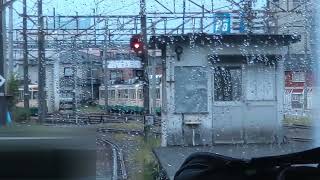 【前面展望】富山地方鉄道　不二越・上滝線　電鉄富山→岩峅寺　2024年