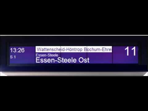 S1 Ansagen wegen Stellwerksstörung