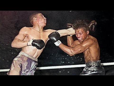 Sugar Ray Robinson vs Randy Turpin 1 - Full Fight Restored & Colorized