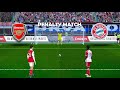 Arsenal vs Bayern Munich - Penalty Shootout !  Quarter Final UEFA Champions League 2024