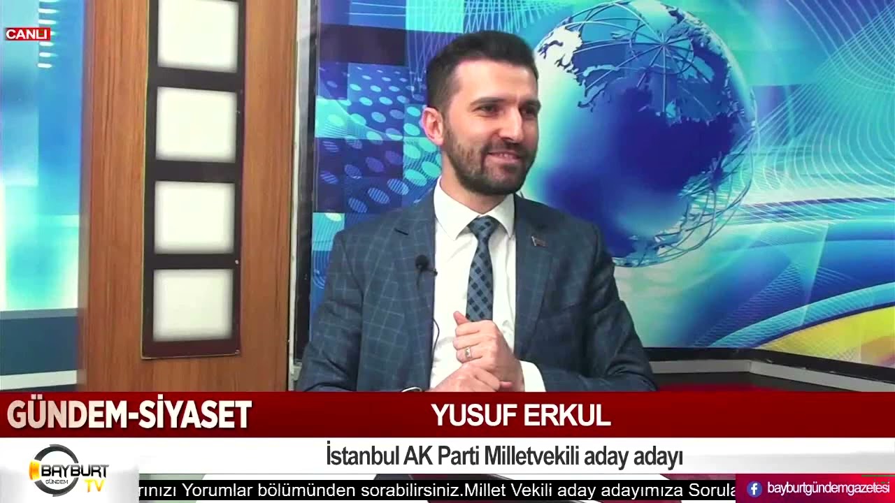 Yusuf Erkul AK Partiden İstanbul Milletvekili Aday adayı