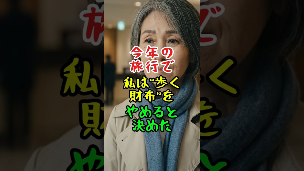 「母さんの財布じゃない」― 私が沈黙をやめた日の記録。