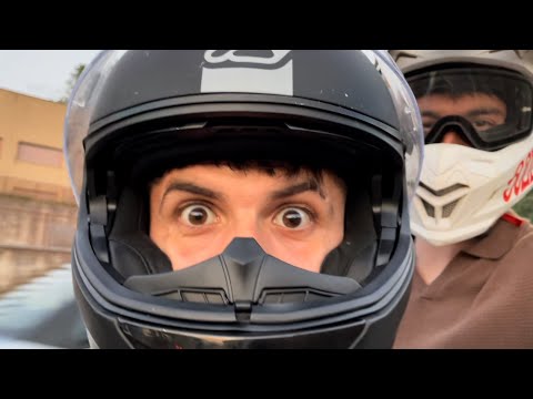 un passaggio all'Isola del Liri da Arpino, Italia.