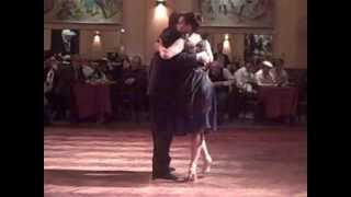 El Nene Masci y Claudia Codega performance @ Salon Canning milonga, Troilo "Garras" Sep 6 2013