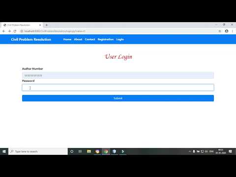 6 JSP Project Development | Civil Problem Resolution | Hindi