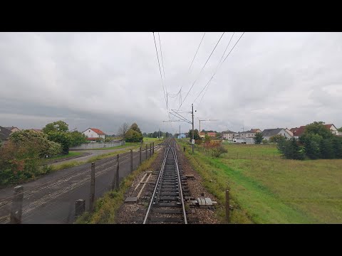 Ingolstadt Hbf – Vohburg Werkbahnhof | Cab ride Germany | Führerstandsmitfahrt mit BR 185 [09.2025]