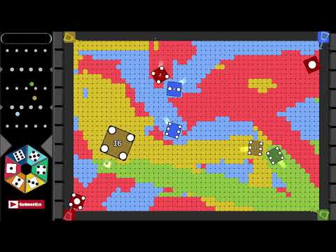 Fortunate Dice X Territory War - 4 Player EP1 - Marble Race in Unity