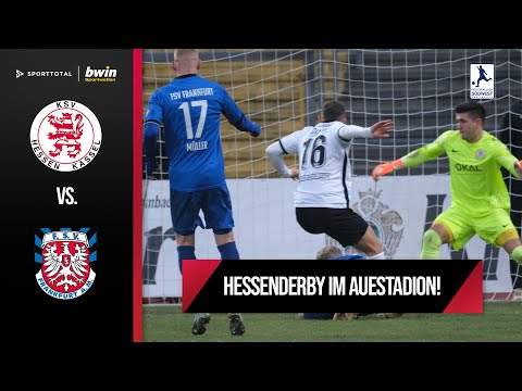 Spannende Schlussphase sorgt für Klatsche | KSV Hessen Kassel - FSV Frankfurt | Regionalliga Südwest