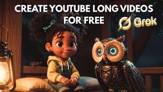 Generate Long YouTube (16:9) Videos Using Grok AI | FREE & UNLIMITED