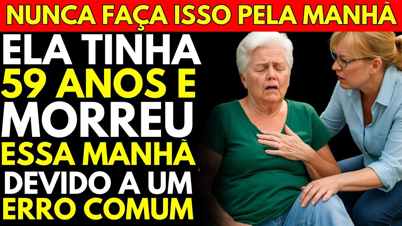 Seniors, don't do this in the morning! (Many do this without knowing...)