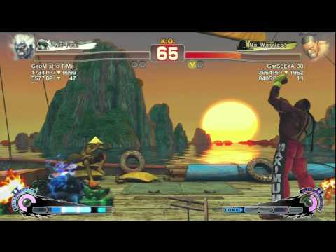 GeoM sHo TiMe (Oni) vs: GarSEEYA 00 (Deejay) - SSF4:AE RANKED MATCHES