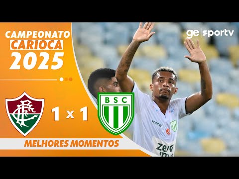 Gols e lances de Fluminense x Boavista