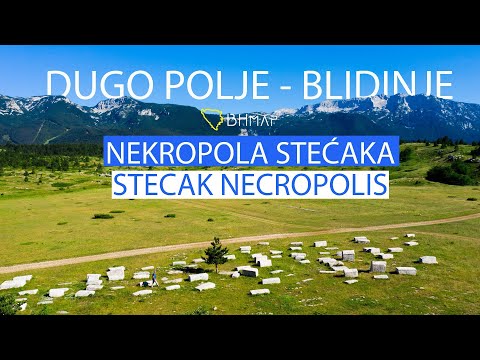 Bosna i Hercegovina - Stećci - Dugo polje - Blidinje (Bosnia & Herzegovina - Stecak tombstones)