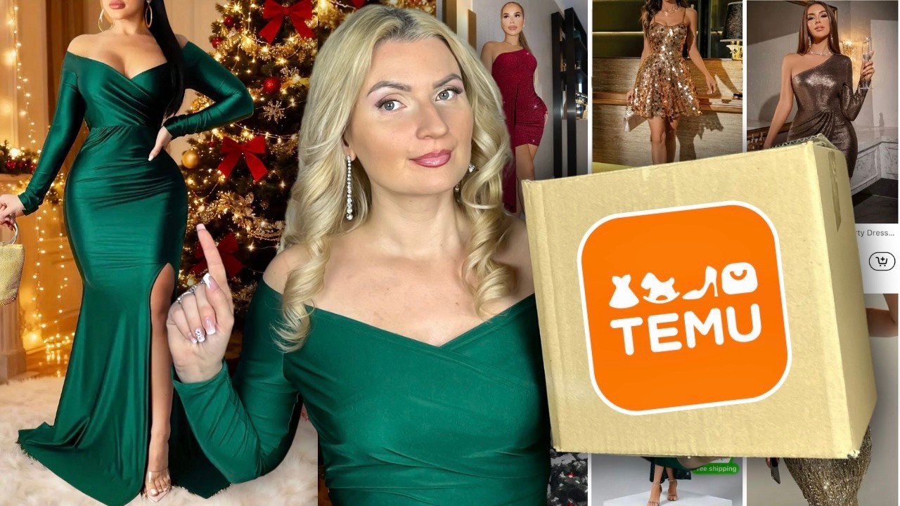 TEMU Party Dresses Under $25 Try-On Haul