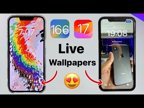 Enable Live Wallpapers on iOS 16.6 any iPhone - iOS 16.6 vs iOS 17 Live Wallpapers