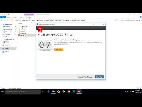How to INSTALL Adobe Premiere Pro CC 2017