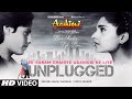 Bas Ek Sanam Chahiye Unplugged Lyrical Video Aaroh Shankar Aashiqui Rahul Roy Anu Agrawal