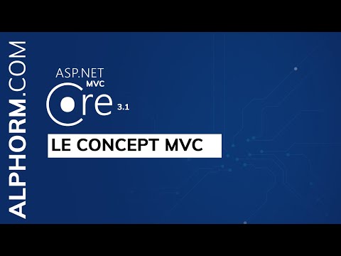 Le concept MVC sous ASP NET CORE 3 1 MVC Vidéo Tuto
