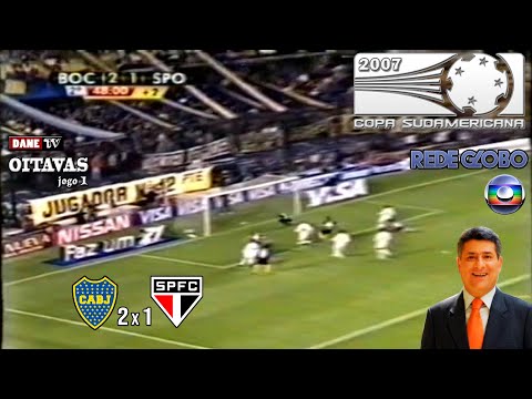 Sul Americana 2007 - Boca Juniors 2x1 São Paulo