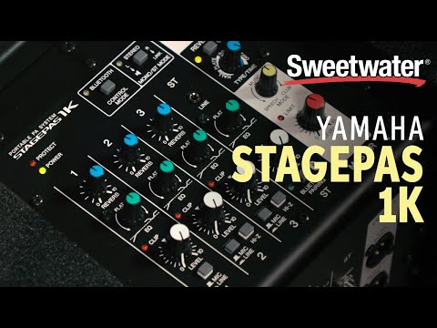 Yamaha STAGEPAS 1K 1000W Column PA Speaker System Overview