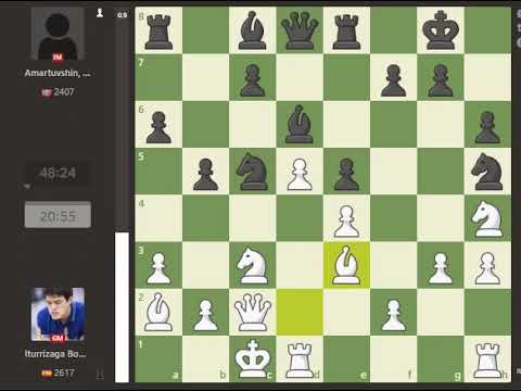 Eduardo Iturrizaga VS Ganzorig Amartuvshin 2023-fide-world-cup ROUND 01-01