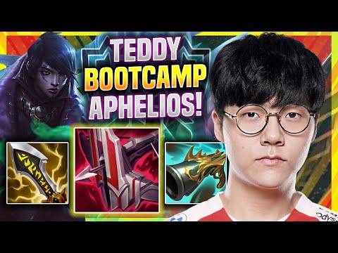 TEDDY IS BACK WITH APHELIOS IN EUW SOLOQ! *WORLDS BOOTCAMP* - T1 Teddy Plays Aphelios ADC vs Ezreal!