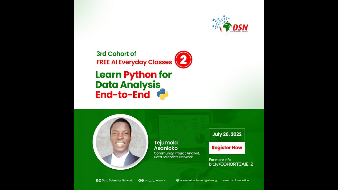 3rd Cohort (part 2) - AI Everyday - Python for Data Analysis End to End
