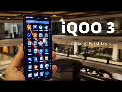iQOO 3 5G Unboxing and 1st Impression iQOO 3 5G Unboxing and 1st Impression